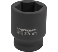Головка ударная 6-гранная 32 мм, 3/4"DR Forcekraft FK-46532(16197)