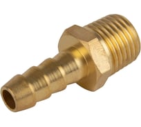 Штуцер пневматический елочка, внешняя резьба 1/4", 8 мм Optimus OPT-72008HHM