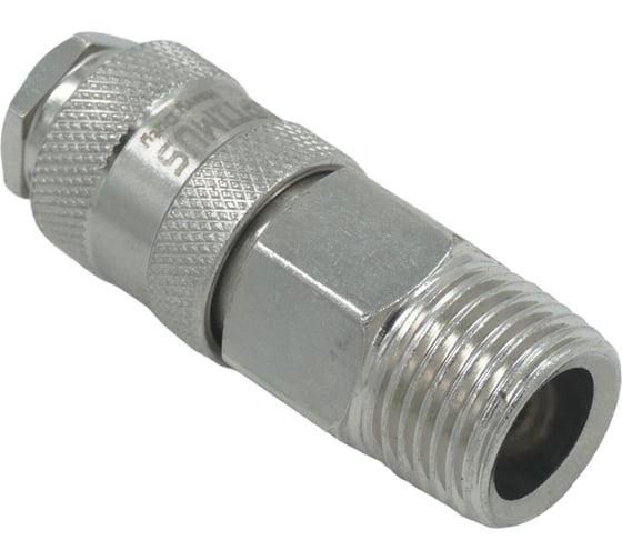 Соединение быстросъемное пневматическое с внешней резьбой 1/2" Optimus OPT-740SMA