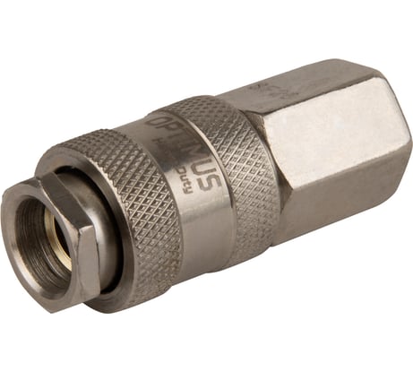 Соединение быстросъемное пневматическое с внутренней резьбой 1/4" Optimus OPT-720SFA