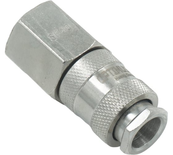 Соединение быстросъемное пневматическое с внутренней резьбой 1/2" Optimus OPT-740SFA 1