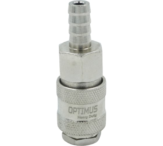 Соединение быстросъемное пневматическое под шланг 10 мм Optimus OPT-730SHA