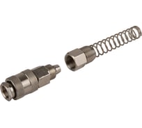 Соединение быстросъемное пневматическое с пружинкой, резьба 1/2" Optimus OPT-740SPS