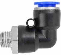 Фитинг угловой для пластиковых трубок 12 мм с наружной резьбой 1/4 Forsage F-SPL12-02(59407)