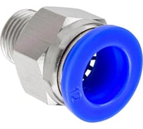 Фитинг для пластиковых трубок 12 мм с наружной резьбой 1/4 Forsage F-SPC12-02(59374)