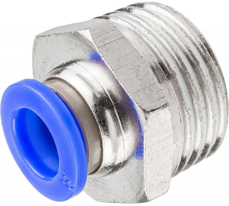 Фитинг для пластиковых трубок 8 мм с наружной резьбой 1/2 Forsage F-SPC08-04(59371)