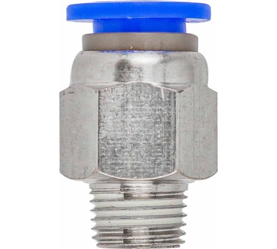 Фитинг для пластиковых трубок 8 мм с наружной резьбой 1/8 Forsage F-SPC08-01(59368)