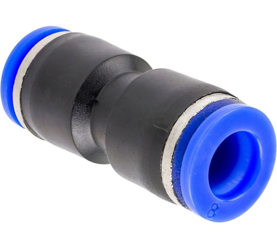 Фитинг для пластиковых трубок 8x8 мм Forsage F-SPU08(59415)