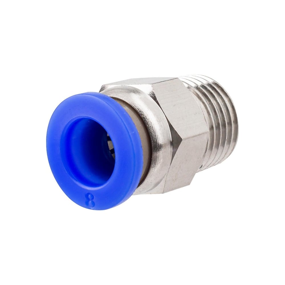 Фитинг для пластиковых трубок 8 мм с наружной резьбой 1/4 Forsage F ...