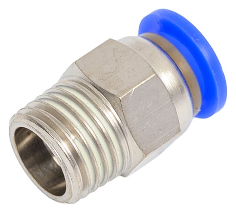 Фитинг для пластиковых трубок 8 мм с наружной резьбой 1/4 Forsage F-SPC08-02(59369)