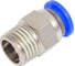 Фитинг для пластиковых трубок 8 мм с наружной резьбой 1/4 Forsage F-SPC08-02(59369) 1