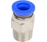 Фитинг для пластиковых трубок 8 мм с наружной резьбой 1/4 Forsage F-SPC08-02(59369) 3