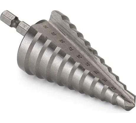 Сверло ступенчатое по металлу (9-36 мм; шестигранный хвостовик) VIRA RAGE 554009
