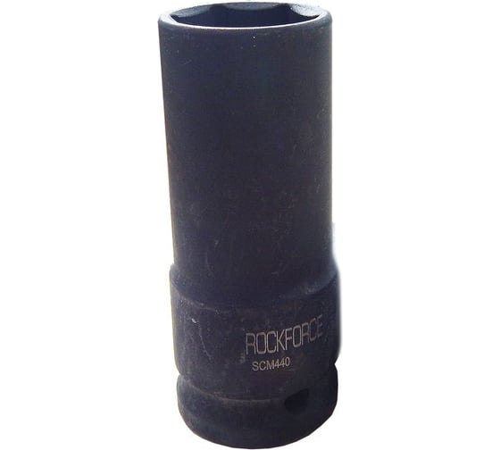 Головка ударная тонкостенная 21 мм, 6 гр., 80 мм, 1/2"DR Rockforce RF-4458521TH44(25934) 1