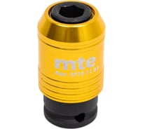 Держатель бит 1/4" с зажимным патроном, приводной квадрат 1/4" MTE 271511 01