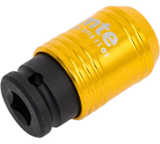 Держатель бит 1/4" с зажимным патроном, приводной квадрат 1/4" MTE 271511 01