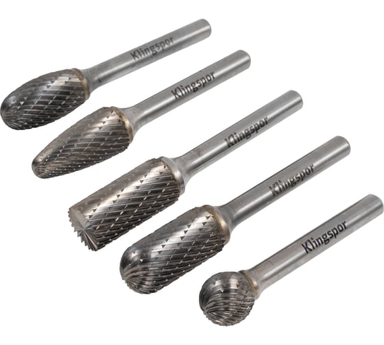 Набор HF 100 - комплект из 5 борфрез с крестообразными зубьями Klingspor 314620 1