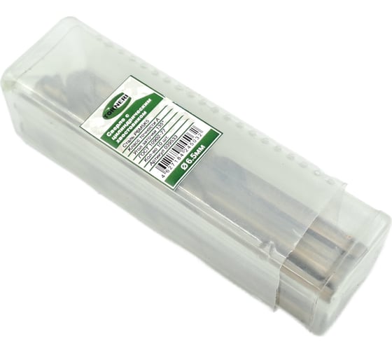 Сверло по металлу (6.5х63х101 мм; Р6М5К5; шлиф А1; цх) TORNERI 039533