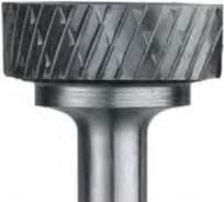 Борфреза усеченная цилиндрическая R4 твердый сплав (15х6 мм) Totem 34.R4