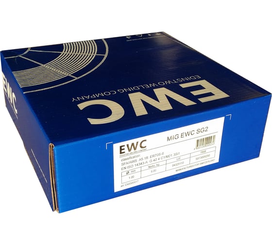 Проволока сварочная омеднённая MIG SG2 (1 мм; 5 кг) EWC CN0300017