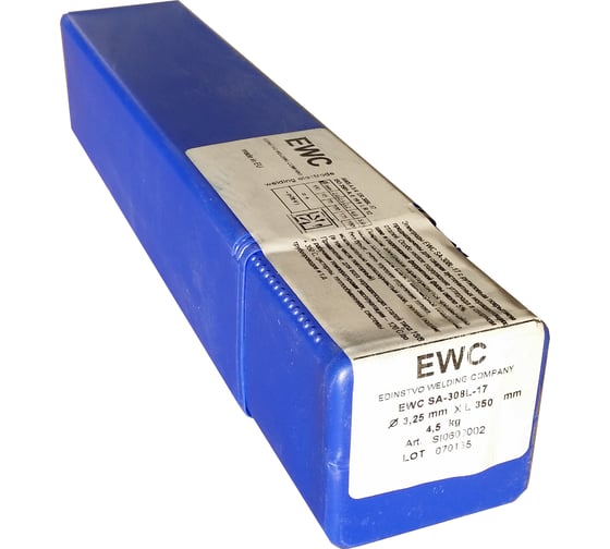 Электроды EWC SA-308L-17 (3.25х350 мм; 4.5 кг) SI0600002