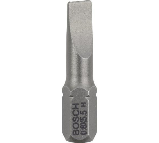 Биты ECO (100 шт; SL0.8x5.5; 25 мм) Bosch 2608521226