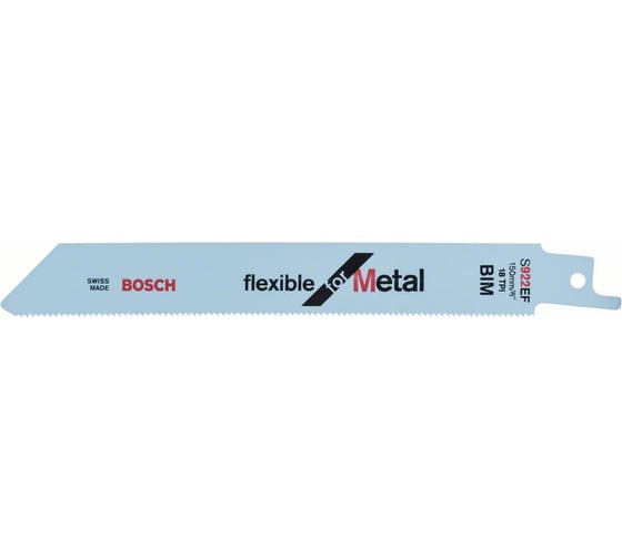 Пилка сабельная по металлу (100 шт; S922EF) Bosch 2608656028 1