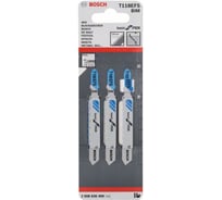 Пилка (3 шт; T118EFS; BIM) для лобзика Bosch 2608636499