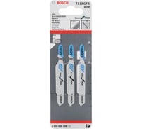 Пилка (3 шт; T118GFS; 0.8 мм) Bosch 2608636498