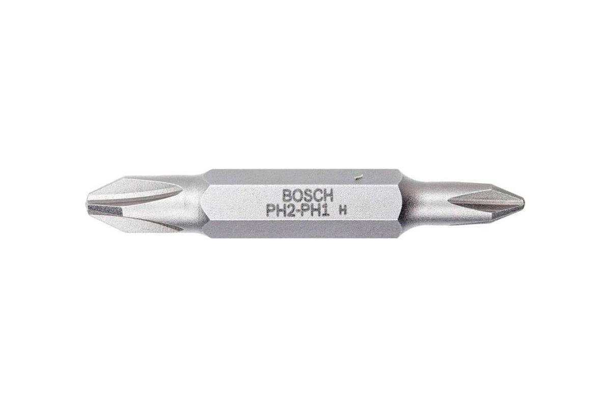 Бита двухсторонняя ECO (60 шт; 45 мм; PH1/PH2) Bosch 2608521264 ...