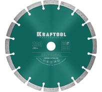 Диск алмазный сегментный по железобетону и бетону KRAFTOOL Universal 230х22 мм 36680-230