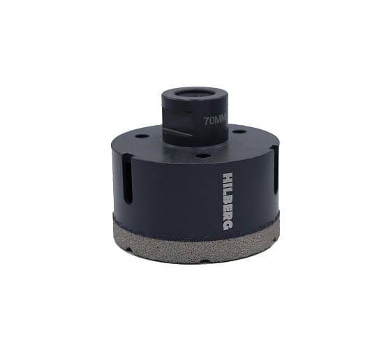 Коронка алмазная по керамике и керамограниту Super Hard (70 мм; M14) Hilberg HH670