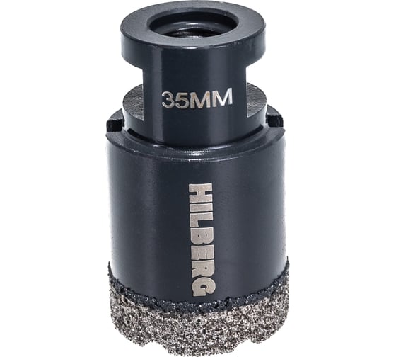 Коронка алмазная по керамике и керамограниту Super Hard (35 мм; M14) Hilberg HH635
