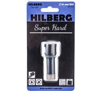 Коронка алмазная с воском по керамике и керамограниту Super Hard (16 мм; M14) Hilberg HH616