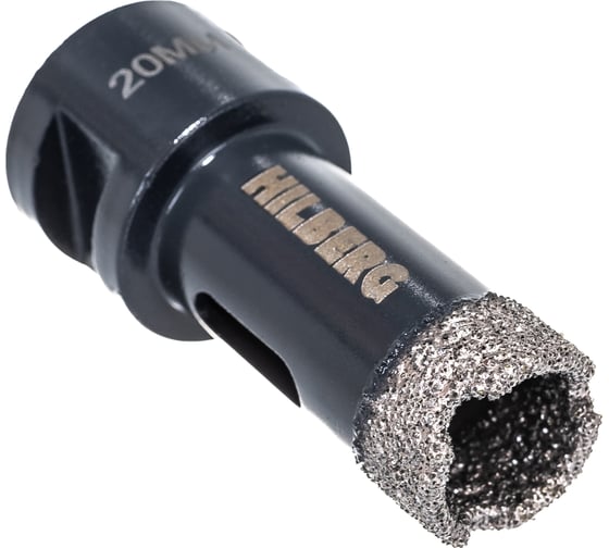 Коронка алмазная по керамике и керамограниту Super Hard (20 мм; M14) Hilberg HH620