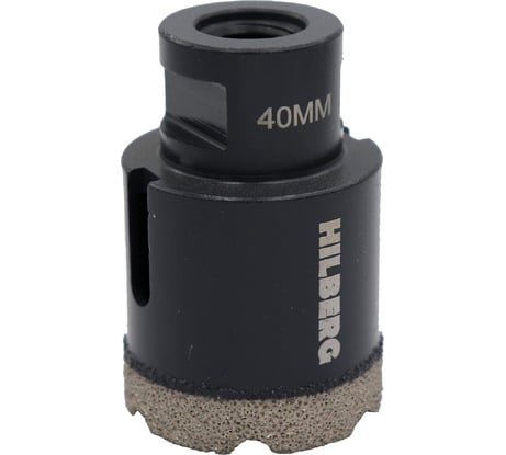 Коронка алмазная по керамике и керамограниту Super Hard (40 мм; M14) Hilberg HH640