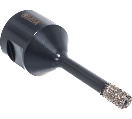 Коронка алмазная с воском по керамике и керамограниту Super Hard (6 мм; M14) Hilberg HH606