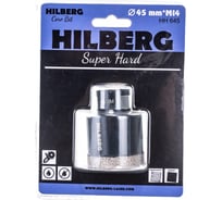 Коронка алмазная по керамике и керамограниту Super Hard (45 мм; M14) Hilberg HH645 16475863