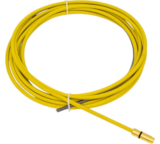 Канал направляющий стальной 1.2-1.6 мм, желтый, 3.5 м, RF TopWeld TW.212.816352