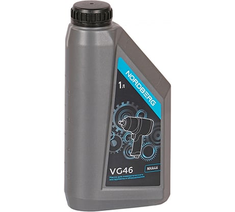 Масло для пневмоинструмента ISO-46, 1 л NORDBERG NHA46
