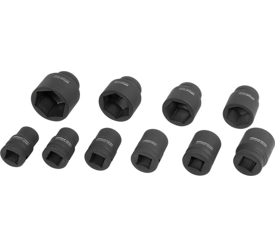 Набор головок ударных 3/4"DR, 17-46 мм, 10 предметов AV Steel AV-730410