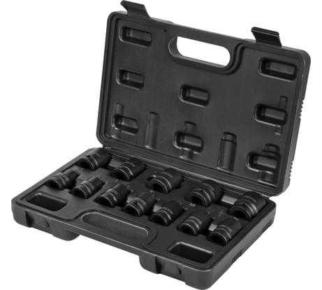 Набор головок ударных 1/2"DR, 10-24 мм, 12 предметов AV Steel AV-720412