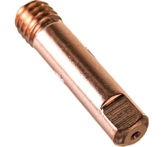 Наконечник сварочный прямой ICU0003-12 (10 шт; E-CU; M6х25 мм; 1.2 мм) Сварог 00000089928