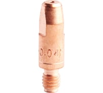 Наконечник сварочный ICU0004-62 (10 шт; E-CU-AL; M6х28 мм; 1.2 мм) Сварог 00000087430