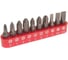 Набор бит 10 шт, 1/4" (PH.0,1,2,3, PZ.1,2,3, SL 4, 5.5, 6.5 мм), 25 мм, в блистере Rockforce RF-21020(1278) 3