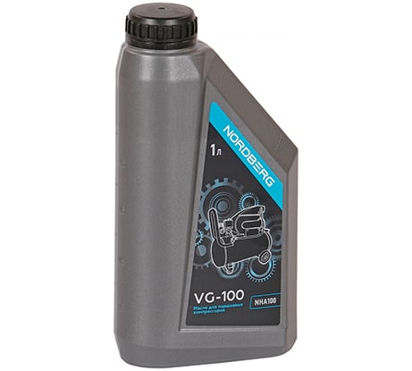 Масло компрессорное VG-100, 1 л NORDBERG NHA100
