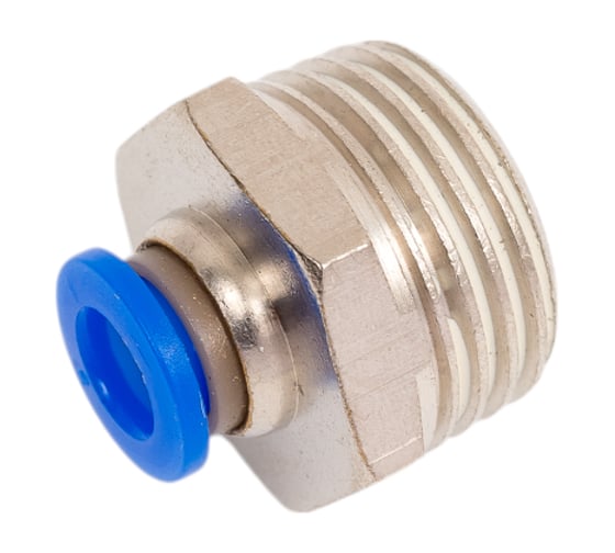Фитинг Pegas металлический 6 мм, наружная резьба 1/2" Pegas pneumatic 5217