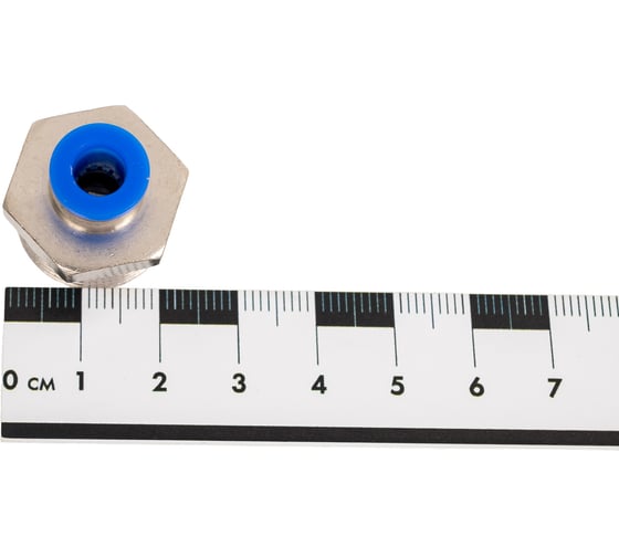 Фитинг Pegas металлический 6 мм, наружная резьба 1/2" Pegas pneumatic 5217