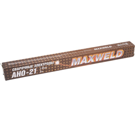Электроды АНО-21 (3 мм; 1 кг) MAXWELD ANO31
