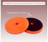 Круг для полировки кузова HD ORANGE 7 HEAVY CUT FOAM PAD HI-TECH INDUSTRIES HB-HD87 4